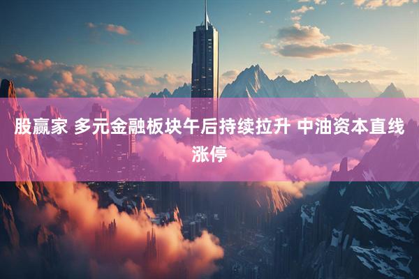 股赢家 多元金融板块午后持续拉升 中油资本直线涨停