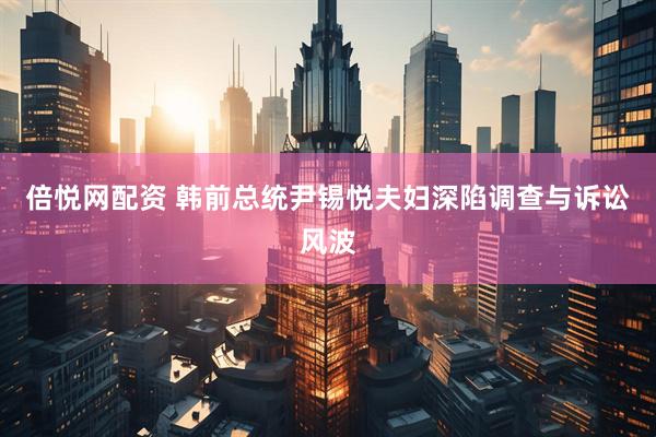 倍悦网配资 韩前总统尹锡悦夫妇深陷调查与诉讼风波